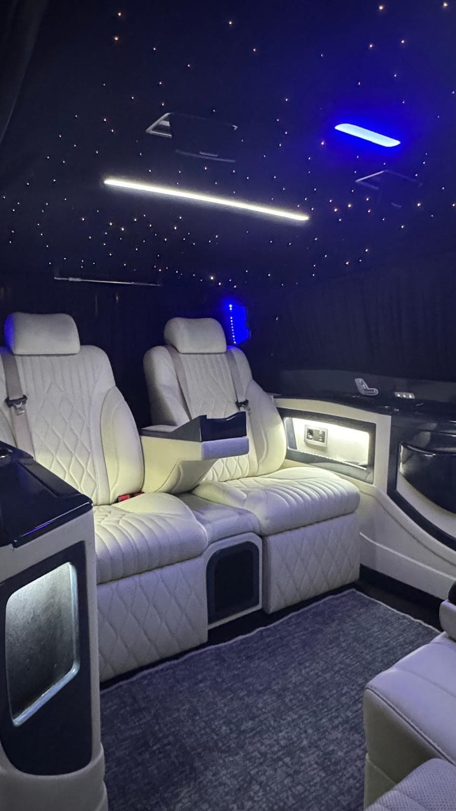 Dikmen VIP Çift Sıra Konforlu Deri Koltuklar